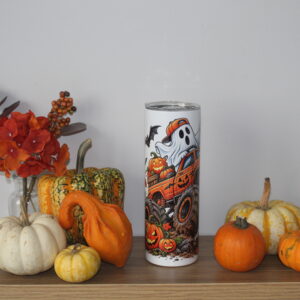 Halloween Ghost Monster Truck 20oz Tumbler
