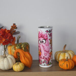 Pink Trick Or Treat Vibes 20oz Tumbler