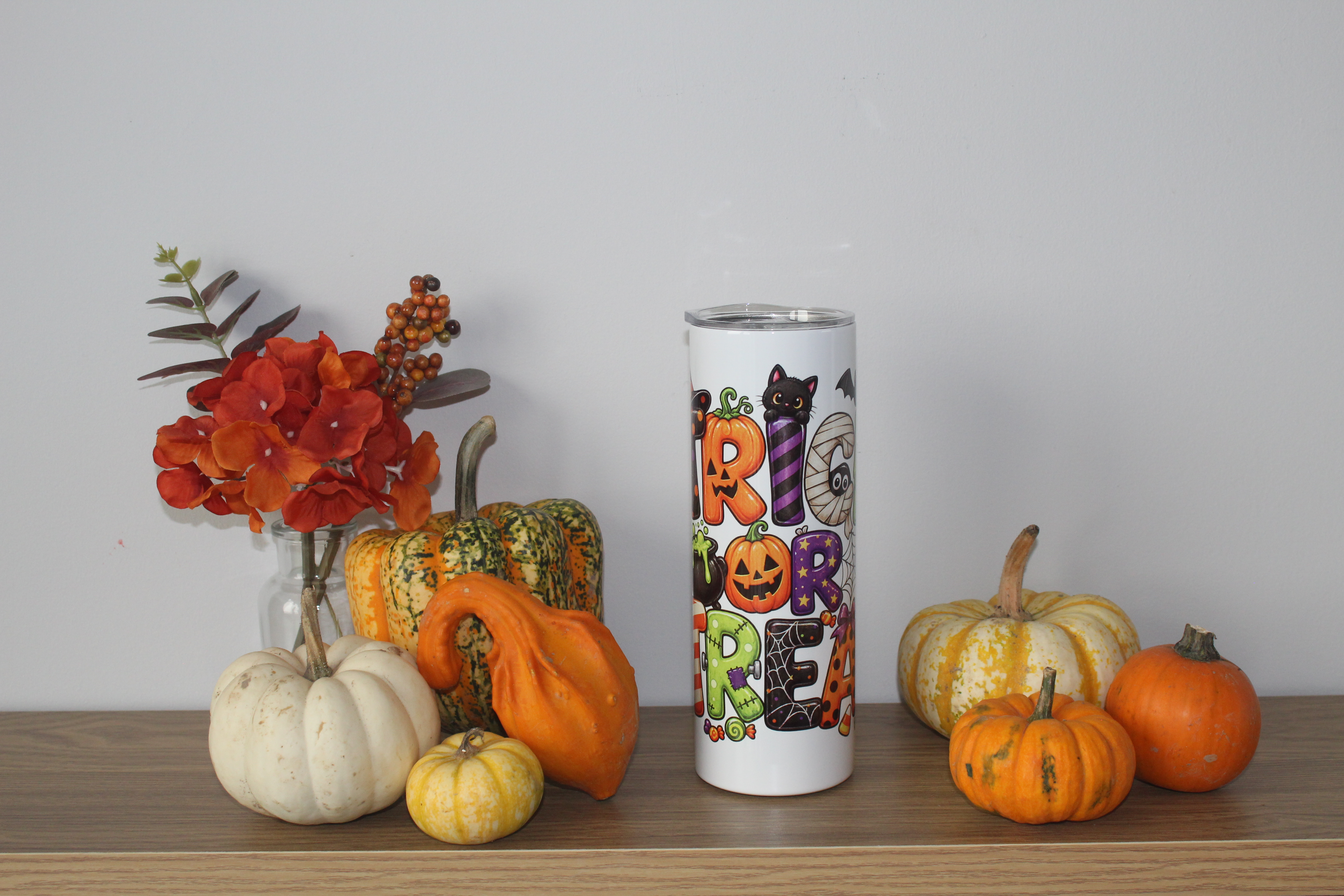 Trick Or Treat Halloween 20oz Tumbler - Image 4